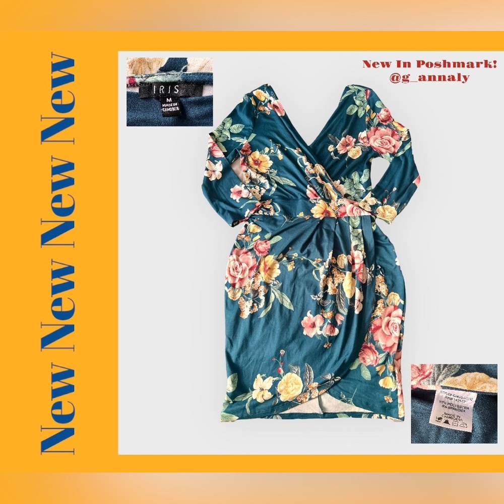 “Iris” Dress Perfect For Spring!